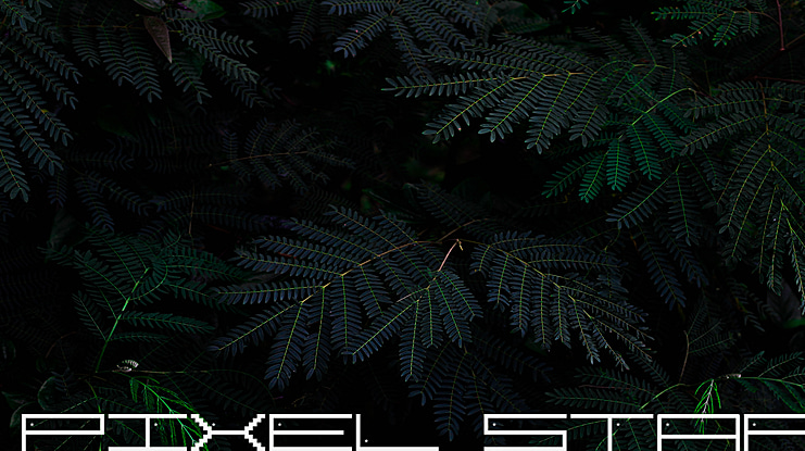 Pixel Star Font
