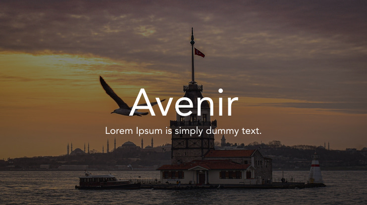 Avenir Font