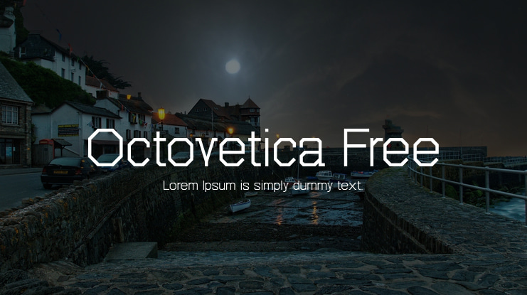 Octovetica Free Font