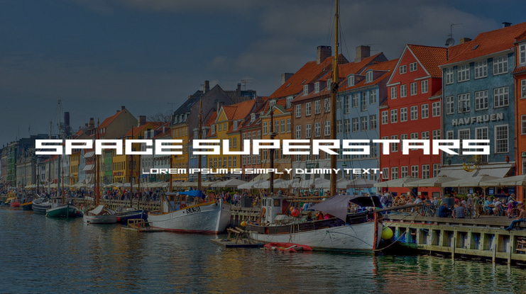Space Superstars Font