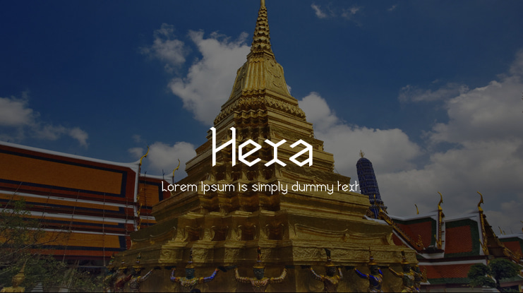 Hexa Font