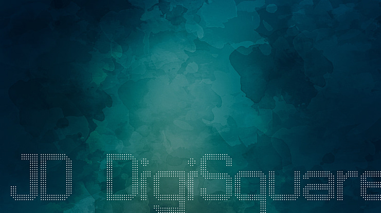 JD DigiSquare Font
