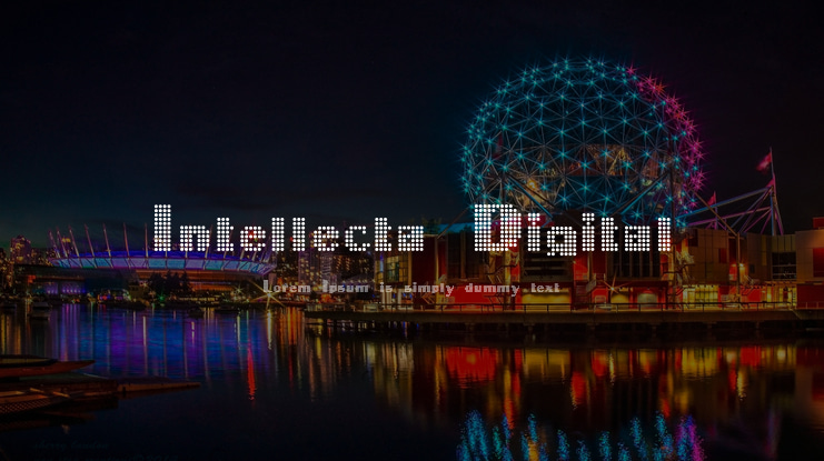 Intellecta Digital Font
