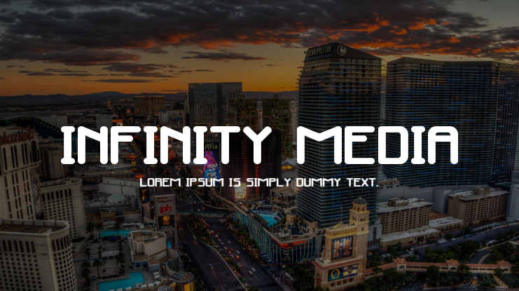 Infinity Media Font