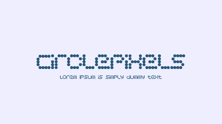 CirclePixels Font
