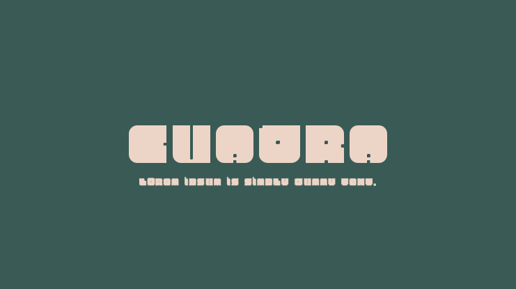 Cuadra Font