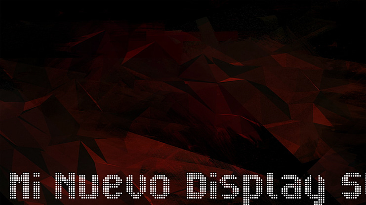 Mi Nuevo Display St Font