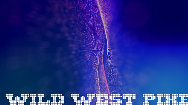 Wild West Pixel Font