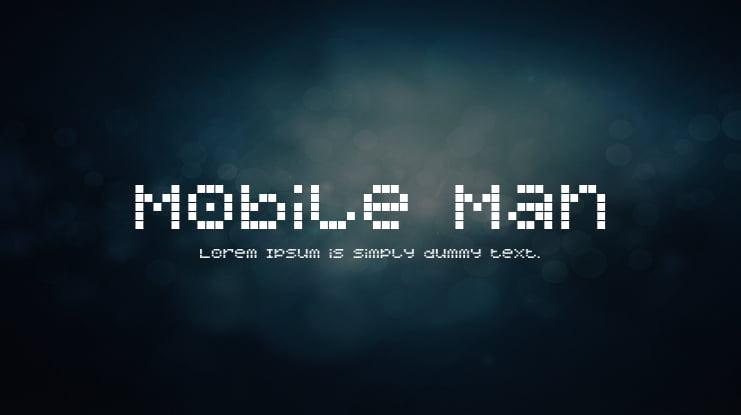 Mobile Man Font