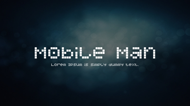 Mobile Man Font