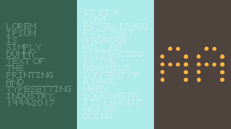 EMITTING DIODES Font