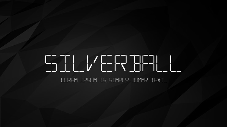 Silverball Font Family