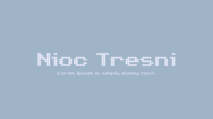 Nioc Tresni Font