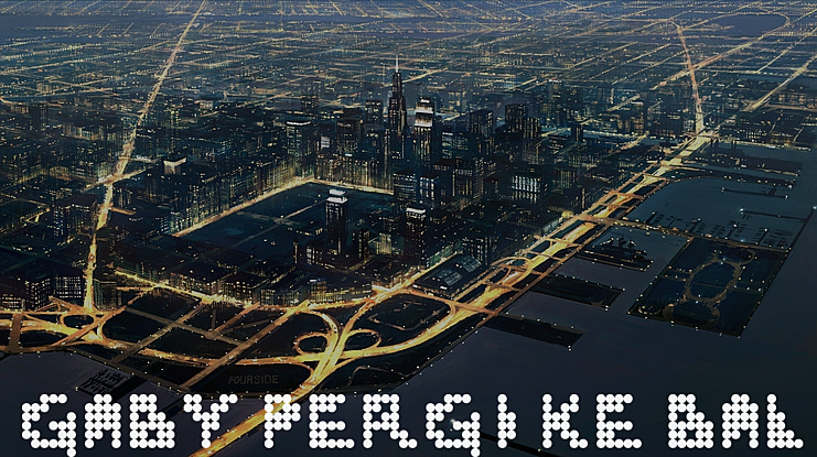 Gaby Pergi Ke Bali Font