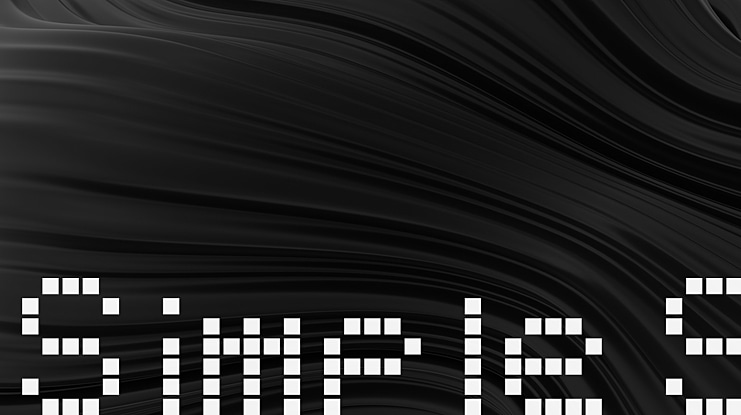 Simple S Font
