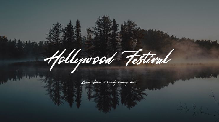 Hollywood Festival Font