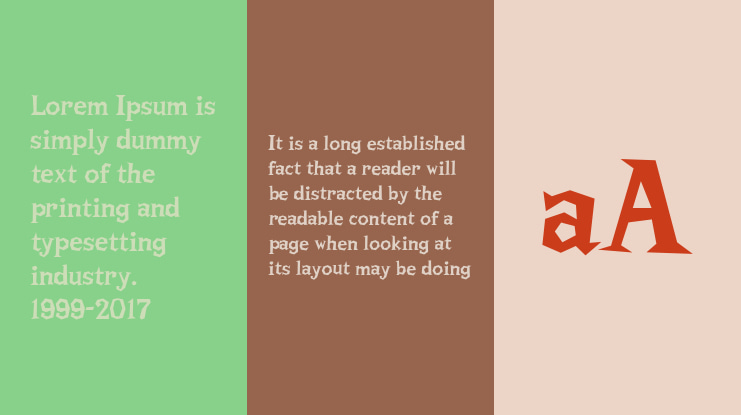 Wicked Polyserif Font