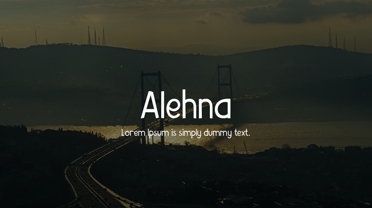 Alehna Font