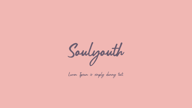 Soulyouth Font