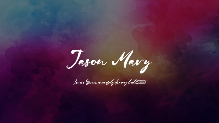 Jason Mary Font