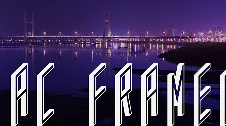 AC Framed Font Family