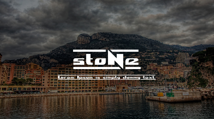 stoNe Font
