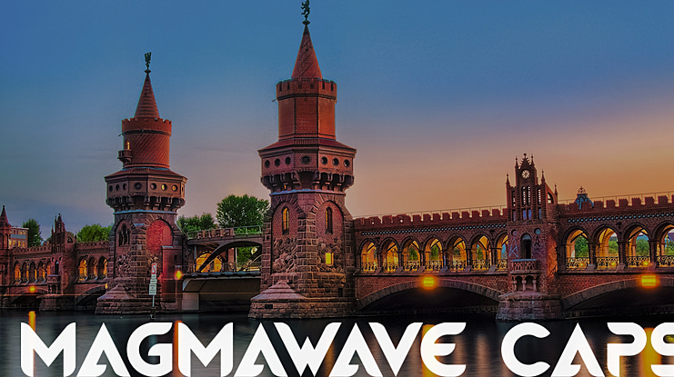 Magmawave Caps Font