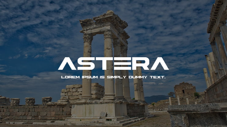 ASTERA Font