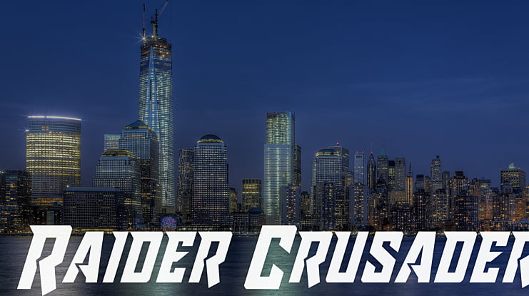 Raider Crusader Font Family