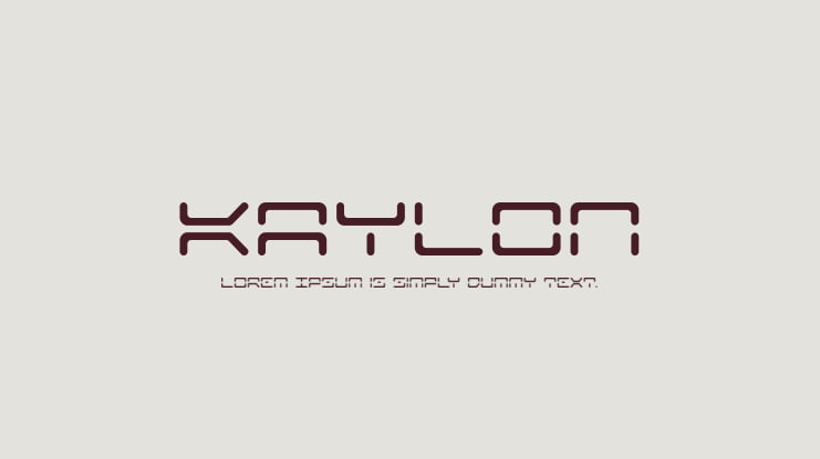 Kaylon Font Family