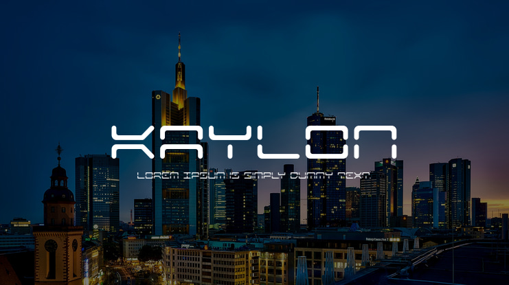 Kaylon Font Family