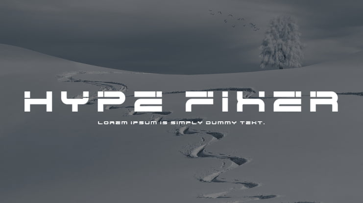 Hype Fixer Font