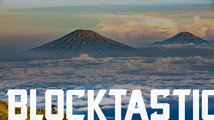 Blocktastic Font Family