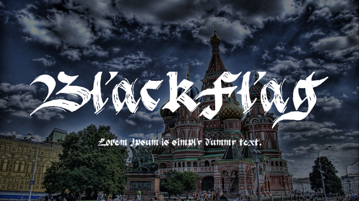 BlackFlag Font