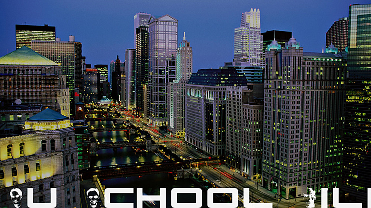 Nu School Militia Font