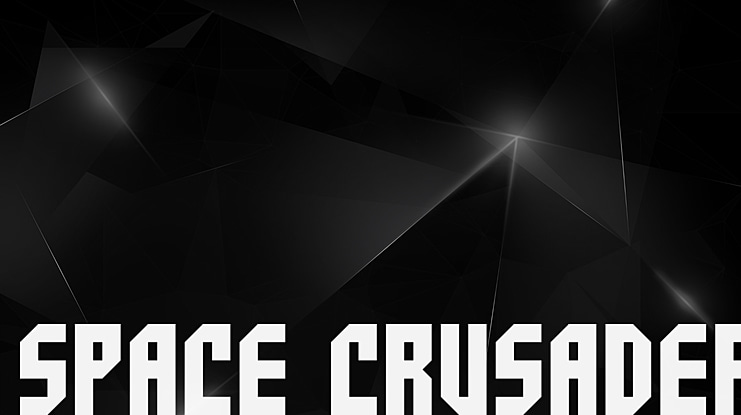 Space Crusader Font