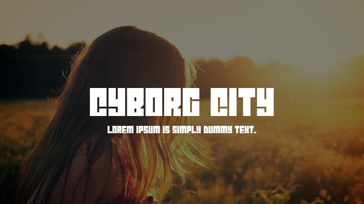 Cyborg City Font