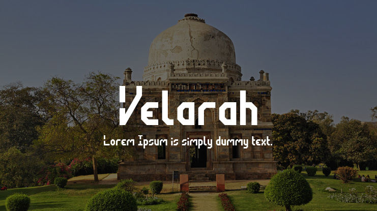 Velarah Font