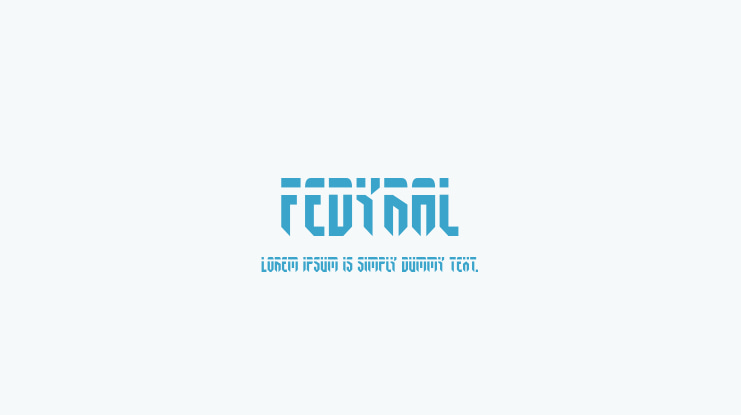 Fedyral Font Family