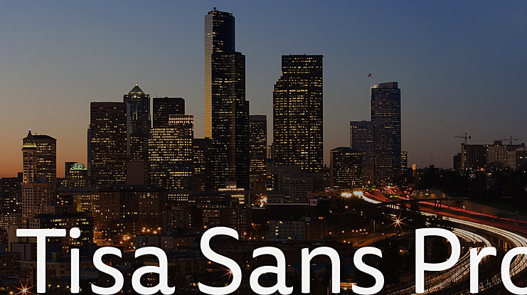 Tisa Sans Pro Font Family