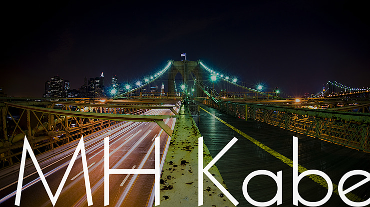 MH Kabel Font