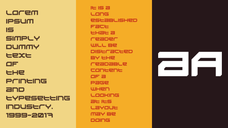 Sector 034 Font