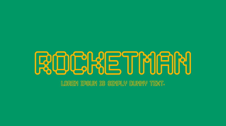 Rocketman Font