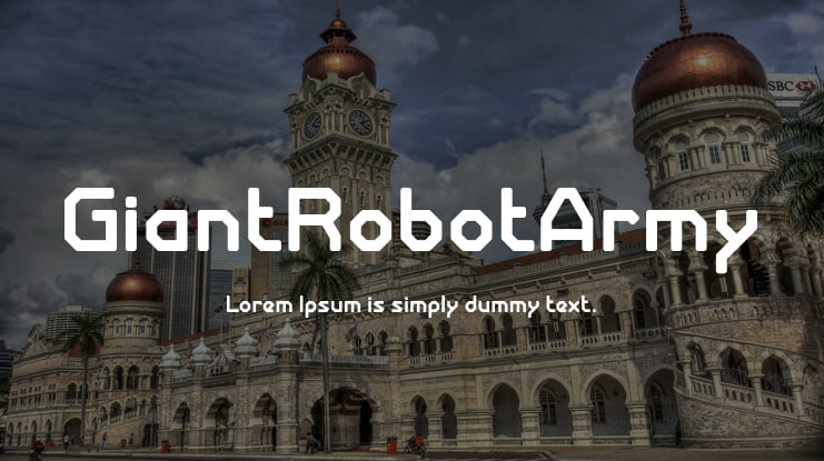 GiantRobotArmy Font