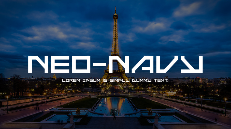 Neo-Navy Font Family