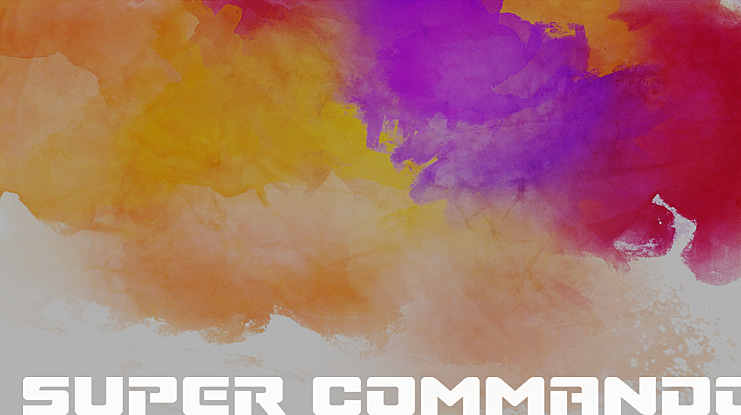 Super Commando Font Family