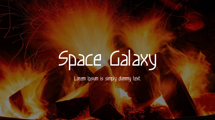 Space_Galaxy Font