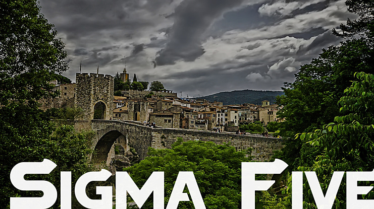 Sigma Five Font Family