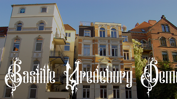 Bastille Vredeburg Demo Font