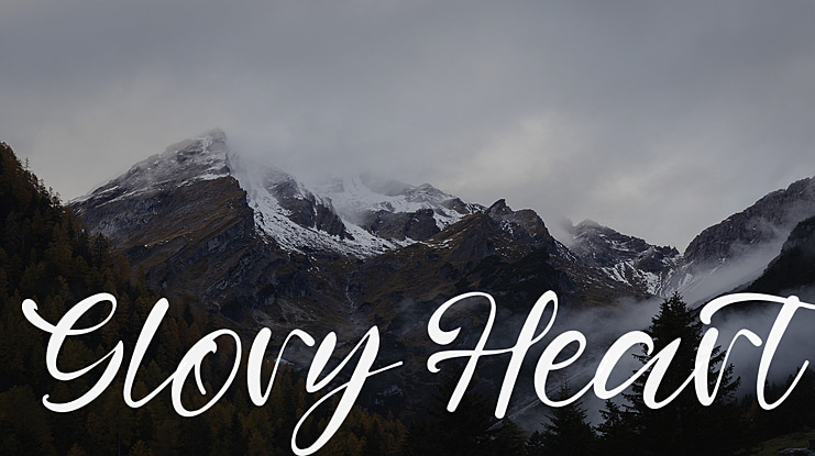 Glory Heart Font